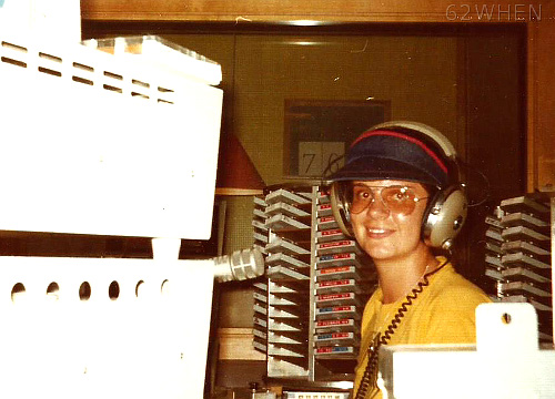 Early 70s Radio Syracuse - WHEN Radio Personality Leigh Taylor- The Night Lady - 980 James St. Studio - Syracuse